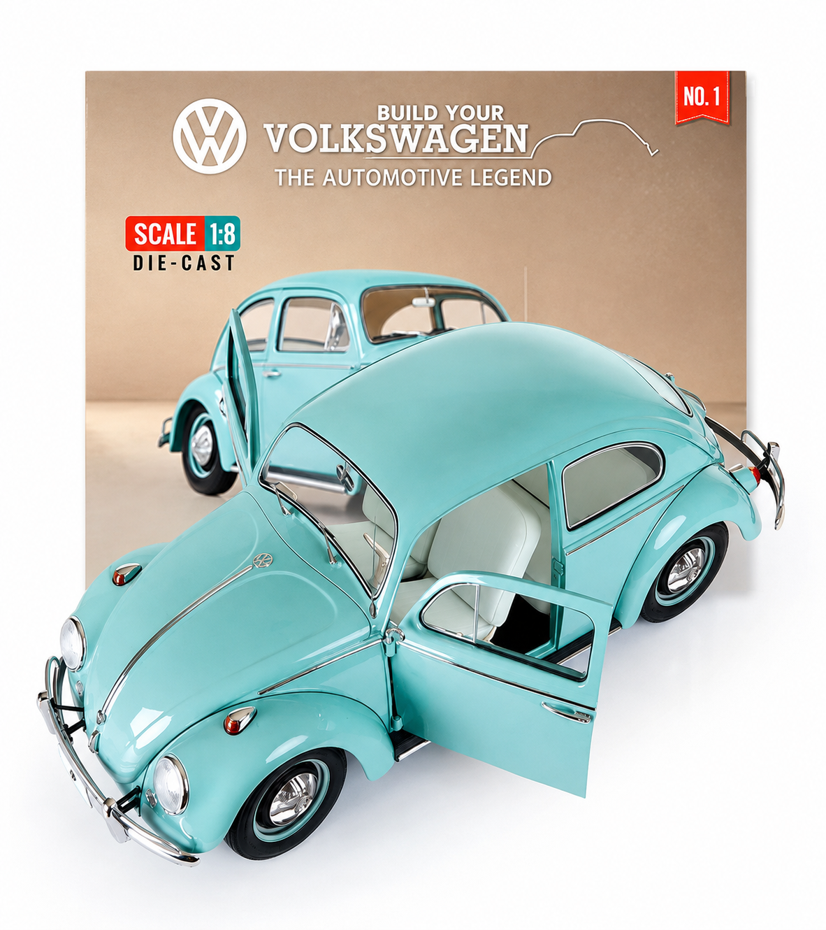 Discover The Volkswagen Beetle Classic Scale 1:8