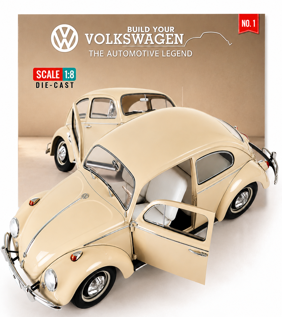 Discover The Volkswagen Beetle Classic Scale 1:8