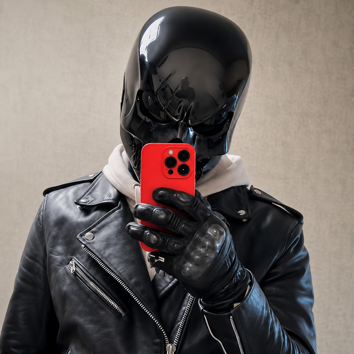 Black Skull Mask