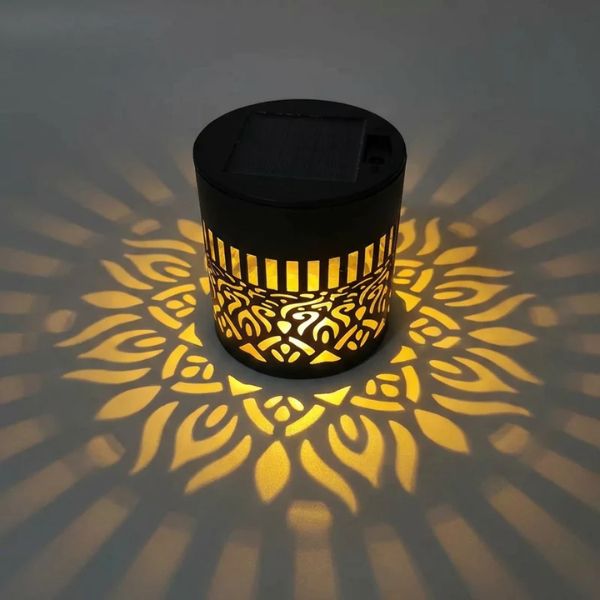 ☀️ Solar-powered mandala projector☀️