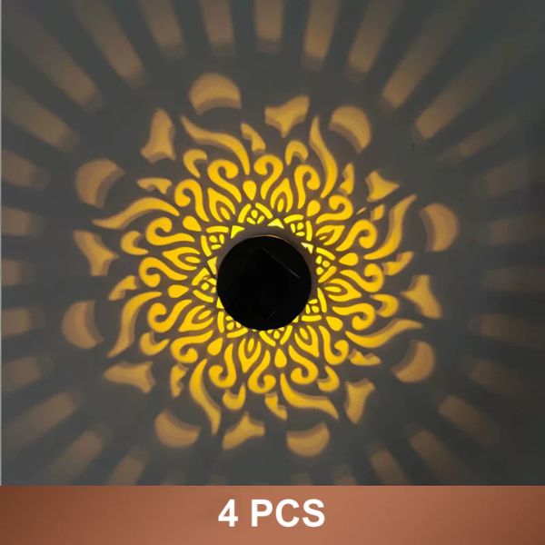 ☀️ Solar-powered mandala projector☀️