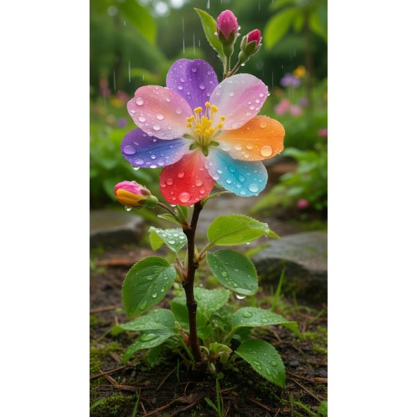 Rainbow Plant of Abundance 🌈– Prosperidad, Salud y Protección