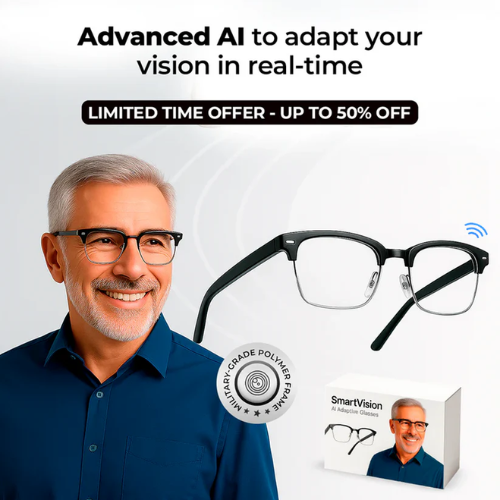 SmartVision™ AI-Powered Adaptive Glasses