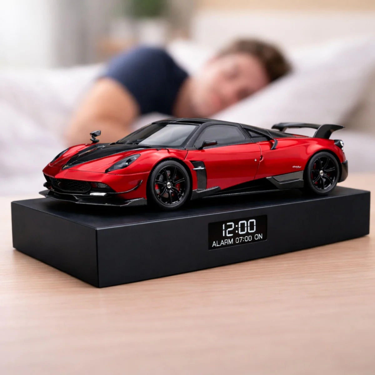 Car Alarm Clock – Engine Sound
